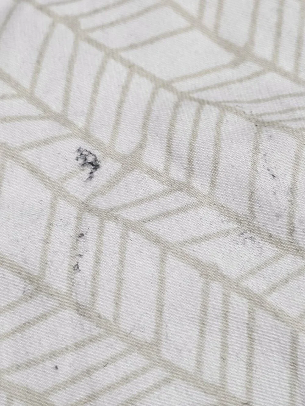 Baby Blanket Lolli Living Naturi Gray White Elephant Applique Cotton 2016